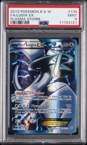 Lugia-EX graded PSA 9 for sale on eBay