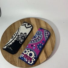 Vera Bradley Glasses Cases Lot Of 2 J