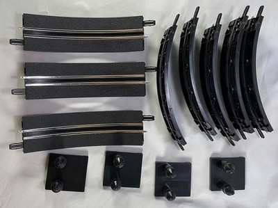 Carrera Go 1/43 Slot Car Lot 8 (7.75'') tracks Looping sections & 4 Support sets