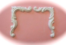 Gips Stuck Element "Barocke Ecken" Ornament Relief Stuckdekor Verzierung