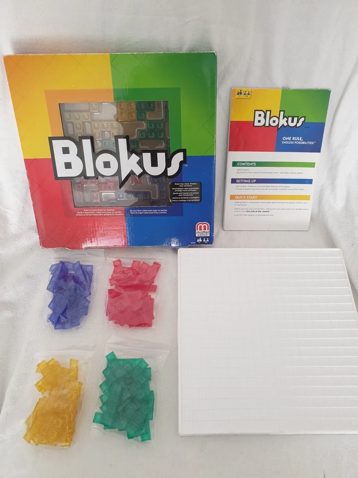 Blokus Board Game Mattel Games 2016 - Complete - Image 2 of 4