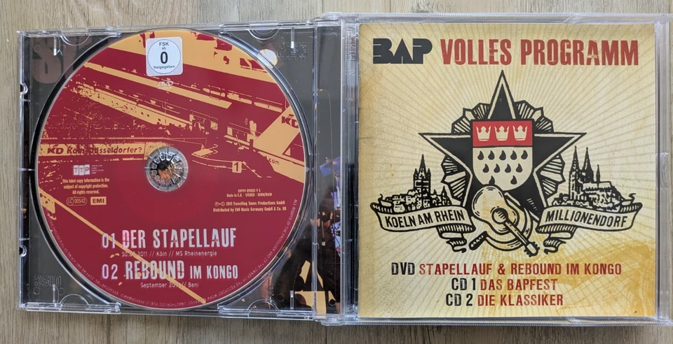 2 CD + 1 DVD - BAP - Live - Volles Programm - Bild 2 von 4