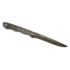 BucknBear Custom Handmade Letter Opener 1095 Damascus Fixed Blade (File Work ...