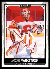 2021-22 O-Pee-Chee #412 Jacob Markstrom