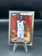 2024-25 Topps Chrome - Chris Livingston #70 Milwaukee Bucks