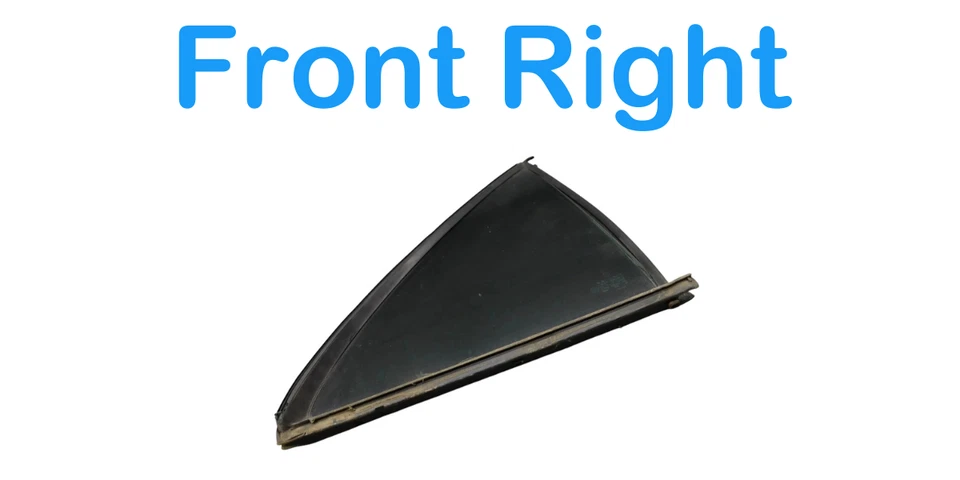 96-02 Mercedes E320 E430 Cuarto de cristal trasero derecho pasajero OEM Foto 3 de 4