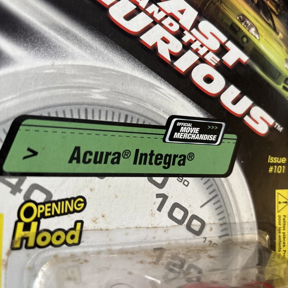 2002 Revell Diecast Adult Collectible Fast And Furious Acura Integra - Image 4 of 4