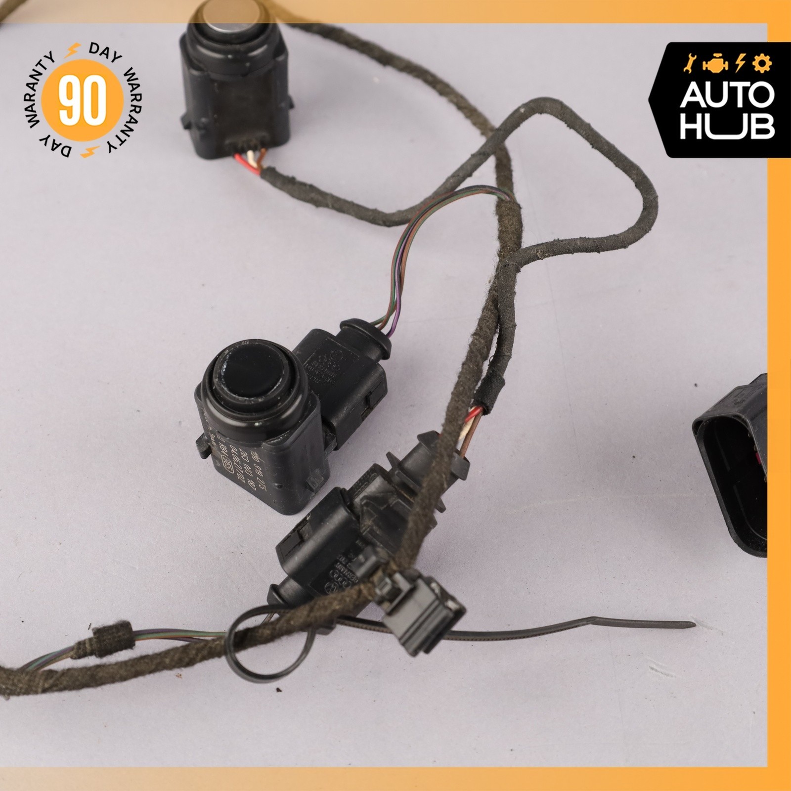 Bentley Continental GT GTC Rear Bumper Parking Sensor Wire Harness PDC OEM