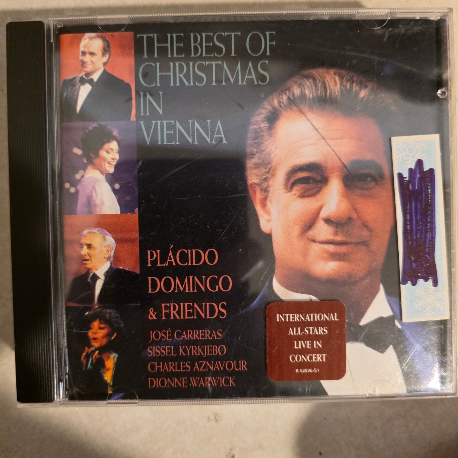 Plácido Domingo & Friends - The Best of Christmas in Vienna CD Intl All-Stars