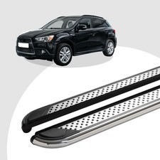 Trittbretter passend für Mitsubishi AS-X ab 01/2010 (Model: MYDO, Farbe: Chrom)
