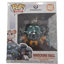 Funko Pop! Vinyl Super 6 in: Overwatch - Wrecking Ball (6 inch