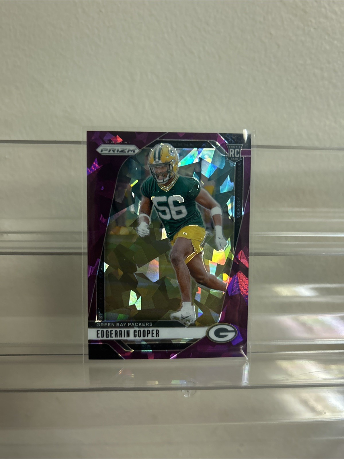 2024 Panini Prizm Edgerrin Cooper Purple Cracked Ice Rookie 171/225 #331