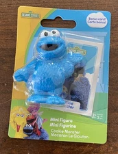 JUST Play Sesame Street - Cookie Monster Action Figure Bonus Card NEW