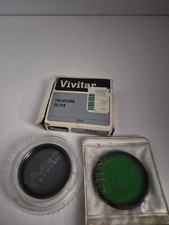 Vivitar Green And Grey Colored Camera Lenses