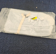  1 PAIR  Military Grade Heavy Duty Cattlehide Gloves White