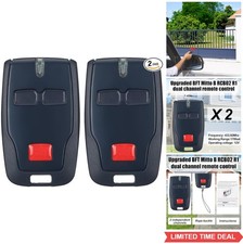 2 Channel Remote Control 433.92MHz Garage Door Opener Transmitter 2 Pack
