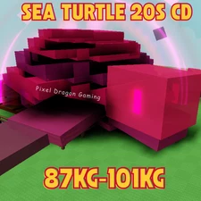 🐢Titanic or Godly Nightmare Sea Turtle 87kg-100kg  20s CD🐢 Grow A Garden