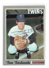 TOM TISCHINSKI MINNESOTA TWINS 1970 TOPPS IP/TTM AUTOGRAPH AUTO