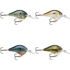 Rapala Dives To 6 Series 2" 3/8 oz Custom High Definition Patterns Depth: 6'