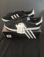adidas Campus ADV Black White Mens Size 11.5
