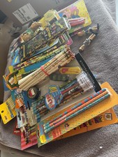 Vintage Y2K Novelty Pencil LOT #2 Pencils Beavis Butthead WCW Cars Yikes Sealed
