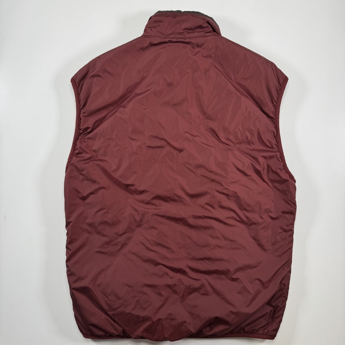 Vintage PATAGONIA Puffball Full Zip Vest Unisex Small Maroon