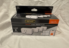 4 Pack - Defiant Smart Wi-Fi Indoor Plugs HPP...