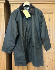 Barbour Border Green Waxed jacket - Brand new 