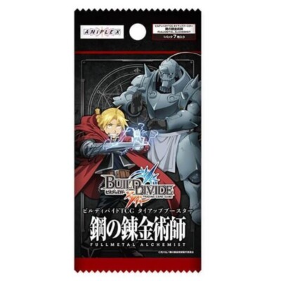 Aniplex Build Divide TCG Tie-Up Booster Fullmetal Alchemist Box Japan ZA-487