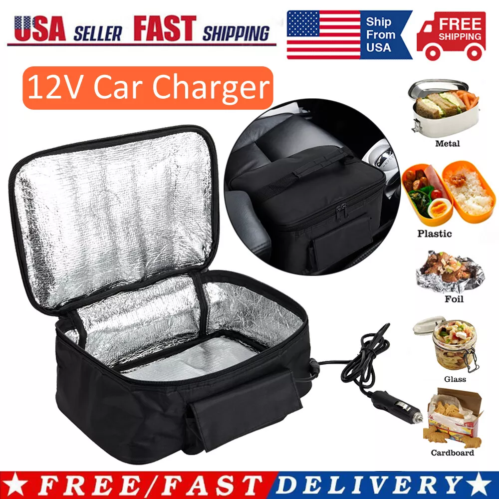 12V car charger Thermostat Bag Lunch Box Electric Warmer Food Bags