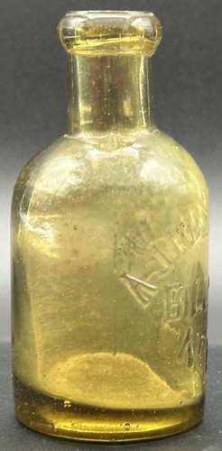 Botella de vidrio de agua mineral A J Wintle & Sons Bill Mills Nr Ross años 1880 - Imagen 10 de 22