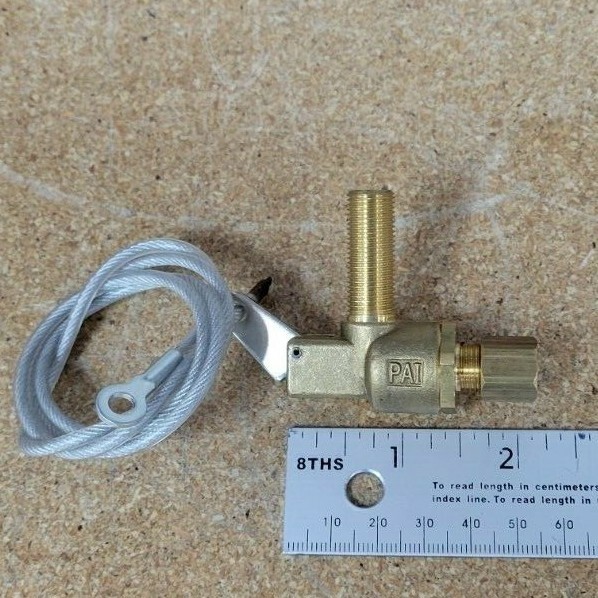 New Air Horn Control Valve w/ Lanyard Hadley H00755NS Mack 86RD15P2 for