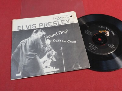 Elvis Presley  HOUND DOG / DON'T BE CRUEL  7'' Single RCA Victor 47-6604 USA 1956