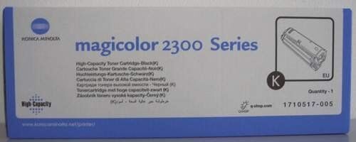 Minolta Konica Black Toner Magicolor 2300 Series K Genuine New OEM  