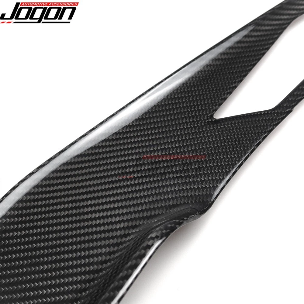 S650 Dark Horse Dry Carbon For Ford Mustang 24+ Console Dashboard Panel 2-Screen - Picture 2 of 10