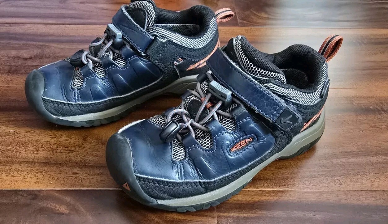 Keen Targhee stivali da trekking impermeabili bassi blu navy taglia 10