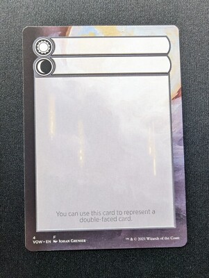mtg substitute cards for sale Double-Faced Card Magic the Gathering DOUBLE-FACED SUBSTITUTE