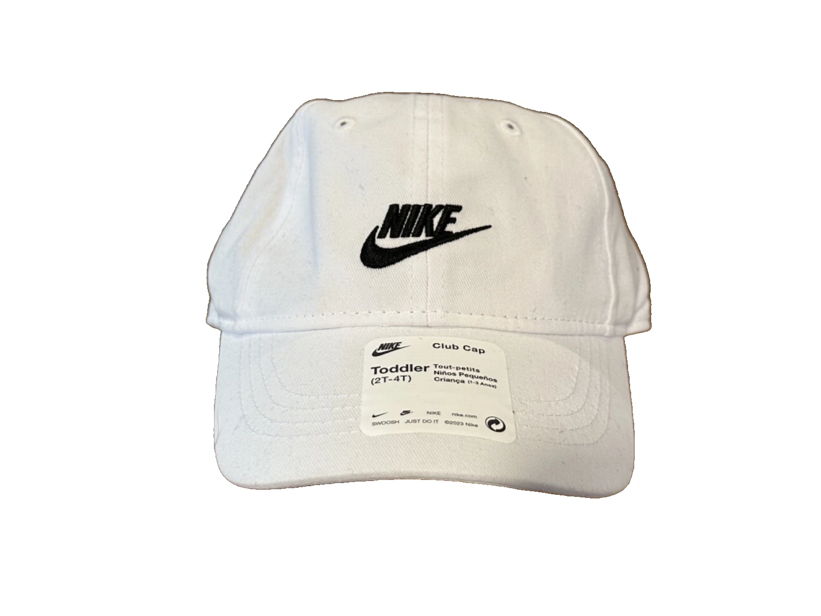 Nike Toddler 2T-4T Club Cap White