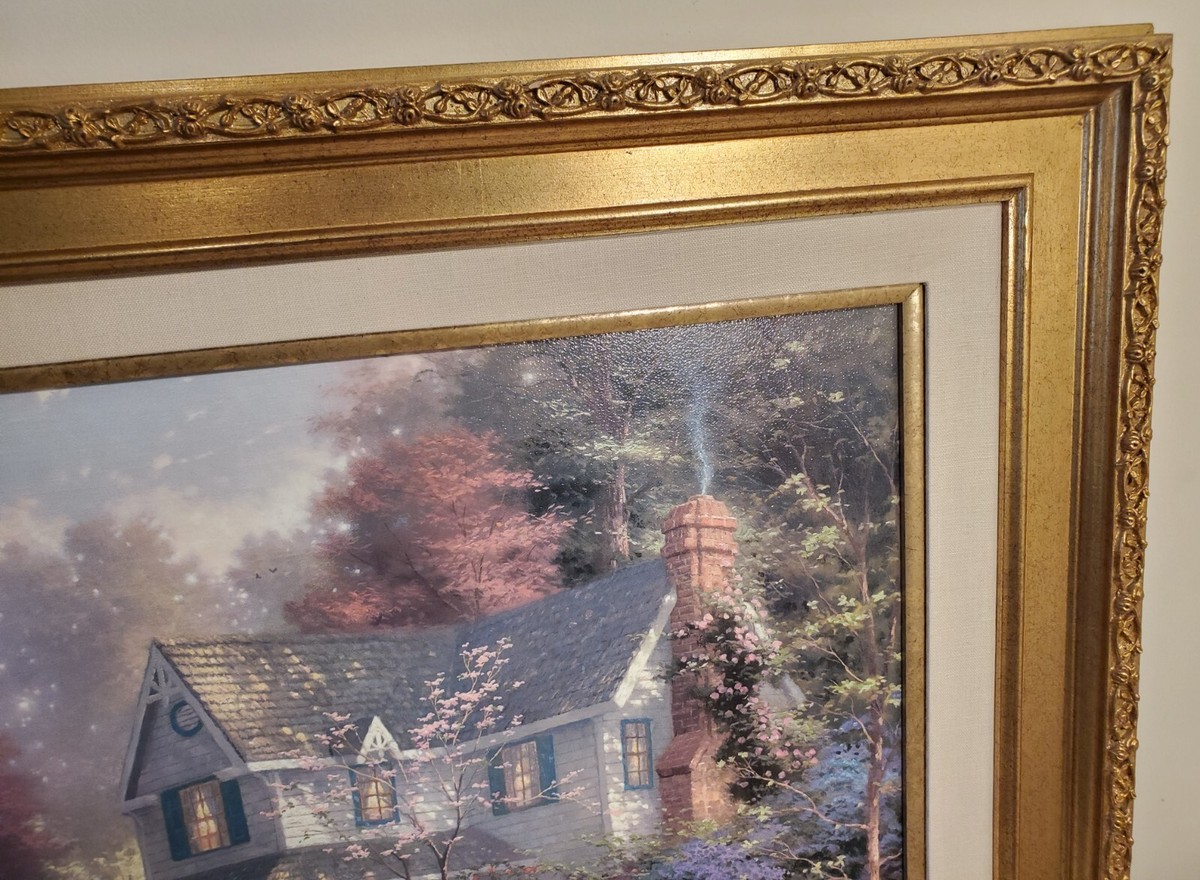 Thomas Kinkade Victorian Garden II, limited edition 20x24