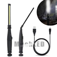 10000LM Rechargeable COB LED Work Light Lamp Mechanic Flexible Cordless Torch