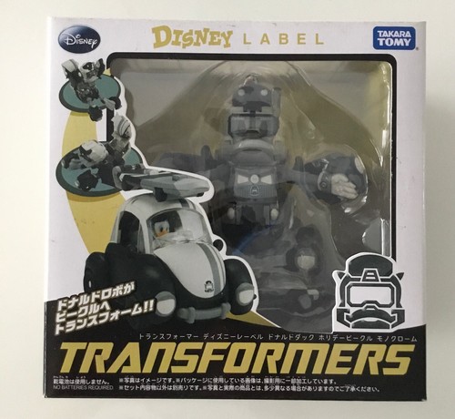Transformers Disney Label Donald Duck Monotone MISB Free Shipping - Picture 1 of 6