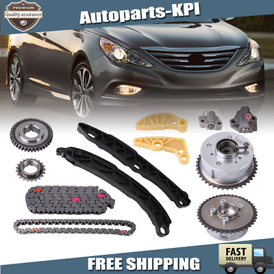 NEW Timing Chain Kit Camshaft VVT Gear Fit Audi VW 2.0 TSI Jetta GTI A3 A4 A5 Q5