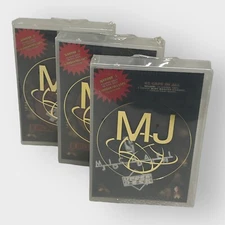 Michael Jordan Championship Box Pogs Slammers Milk Caps Factory Sealed LOT OF 3