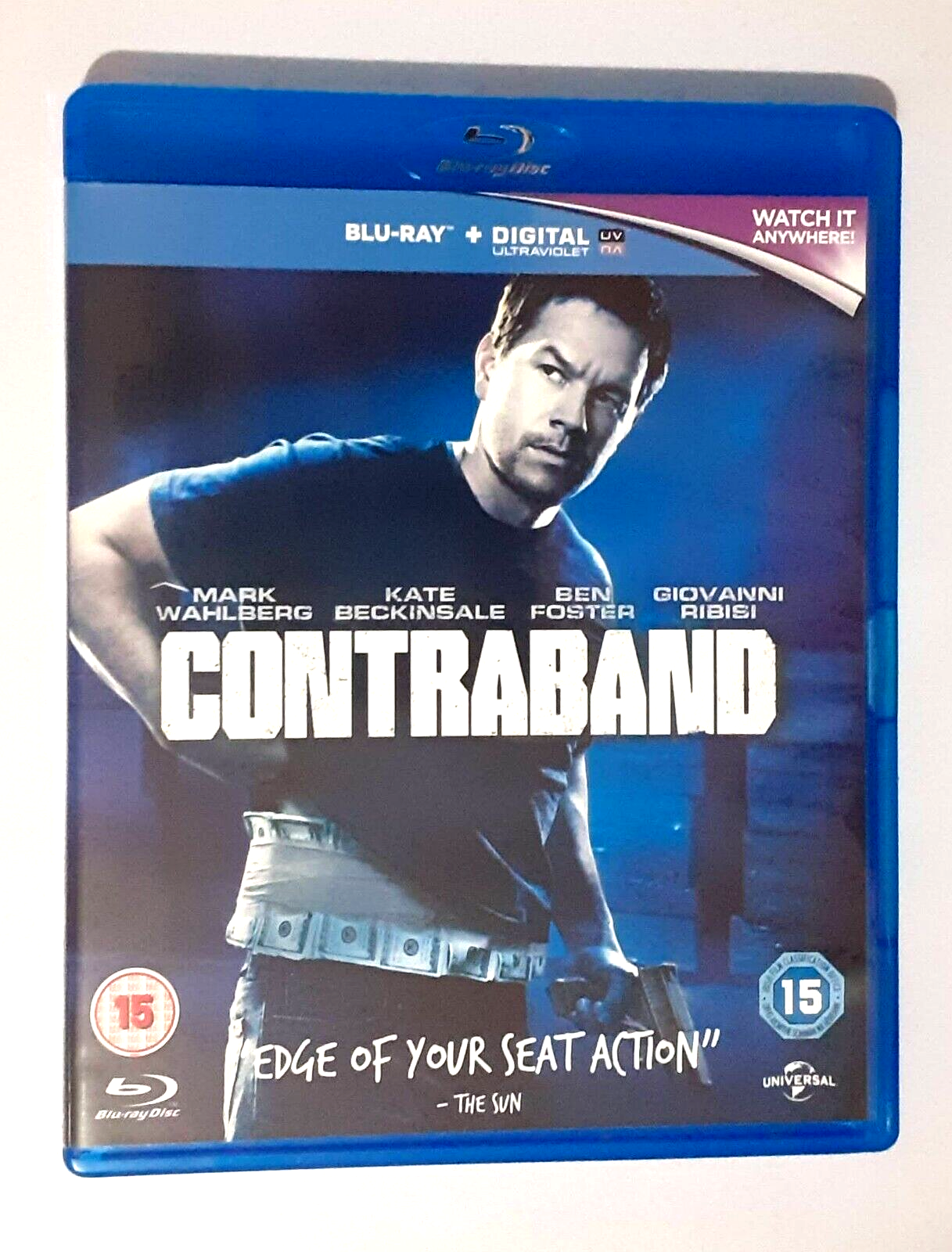 Contraband BLU RAY Starring Mark Wahlberg