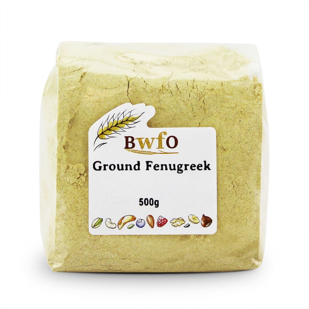 Fenugreek Ground 500g | BWFO | Free UK Mainland P&P