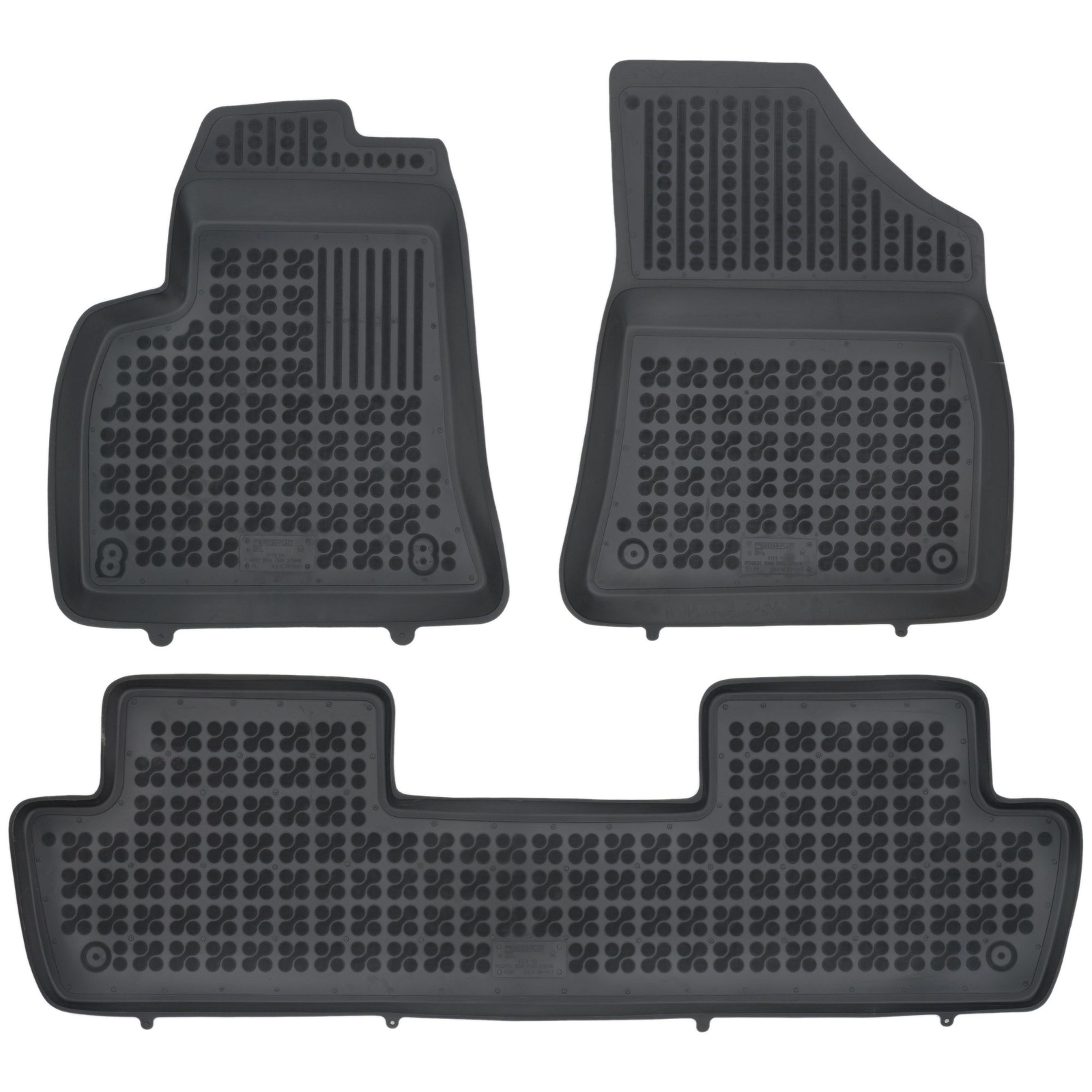 Tapis de sol étanche avec bords hauts pour Peugeot 5008 I 2009-2017