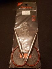 ChiaoGoo Premium Stainless Steel 16 Inch- Size 15 Item No. 7016-15 Smooth Tips