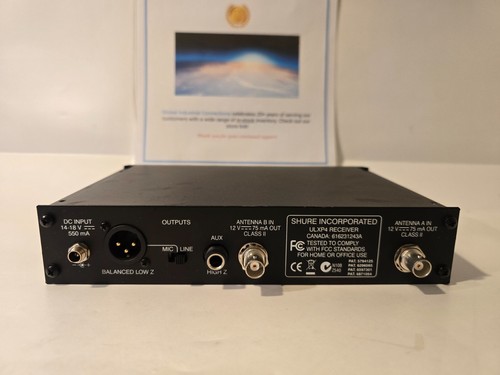 SHURE ULXP4 Wireless Reciever - 第 4/5 張圖片