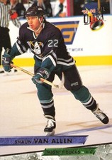 1993 Ultra #264 Shaun Van Allen Anaheim Mighty Ducks