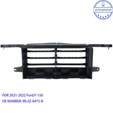 For 2021 2022 2023 FORD F-150 Front Lower Radiator Shutter Assembly W/O Motor
